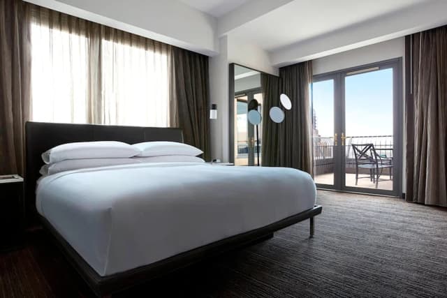 紐約布魯克林橋萬豪酒店-套房, 1 間臥室, 露台-2