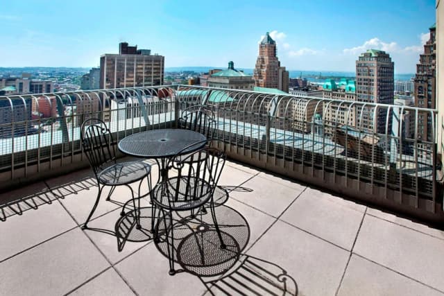 紐約布魯克林橋萬豪酒店-套房, 1 間臥室, 露台-4