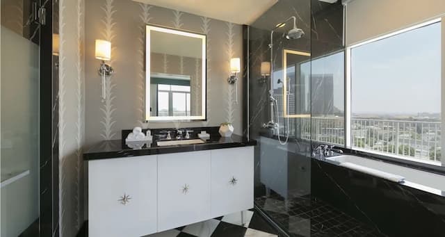 ザ ビバリー ヒルトン-シグネチャー ルーム キングベッド 1 台-3