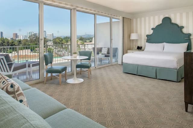 ザ ビバリー ヒルトン-プレミア スタジオスイート キングベッド 1 台-4