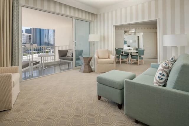 ザ ビバリー ヒルトン-シグネチャー スイート 1 ベッドルーム-4