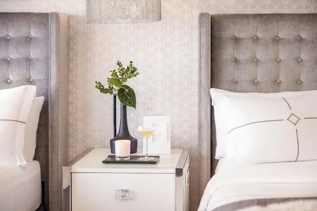 杭特里酒店-豪華客房, 2 張加大雙人床, 城市景-7