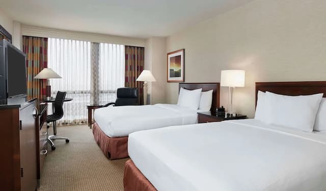 힐튼 시카고 오헤어 에어포트-비즈니스룸, 더블침대 2개-3