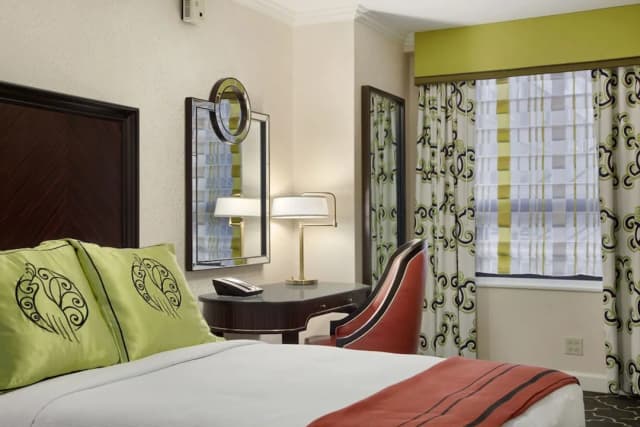 帕梅爾家園希爾頓飯店-客房, 1 張標準雙人床, 非吸煙房-1