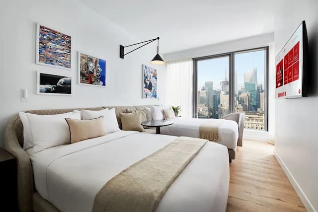 バージンホテルズニューヨークシティ-ルーム ダブルベッド 2 台 バリアフリー (Chamber 2 Double Beds ADA)-1