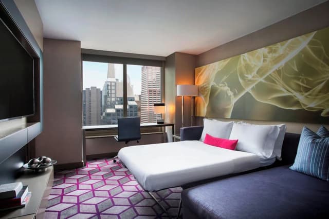 W New York - Times Square-Fantastic Suite, Suite, 1 King Bed with Sofa bed-1