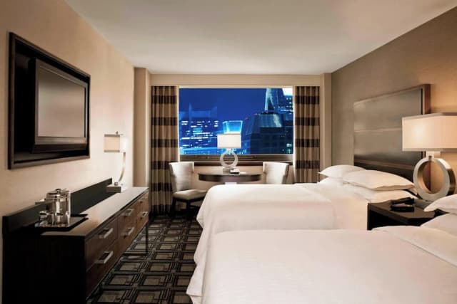 Sheraton New York Times Square Hotel-Premier Room, 2 Double Beds, City View-1