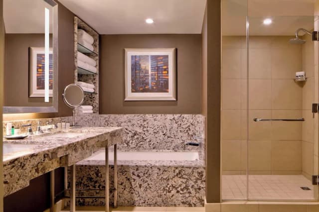 쉐라톤 뉴욕 타임스 스퀘어 호텔-이그제큐티브 스위트, 킹사이즈침대 1개 및 소파베드-4