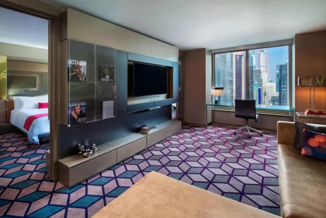 W New York - Times Square-Marvelous Suite, Suite, 1 King Bed with Sofa bed-3