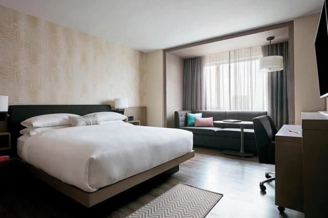 萬豪飯店 - 西雅圖貝爾維尤-Concierge Room, 俱樂部客房, 1 張特大雙人床和 1 張沙發床-5