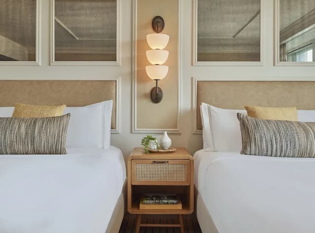 聖莫尼卡總督酒店-客房, 2 張標準雙人床, 海景-2