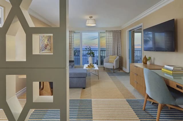 聖莫尼卡總督酒店-套房, 1 張特大雙人床 (Palmetto)-4