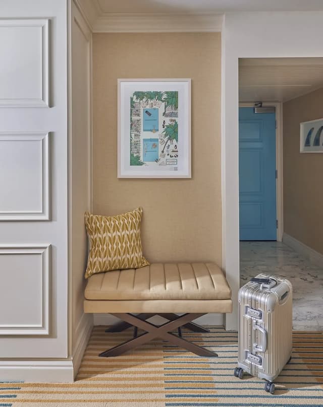 聖莫尼卡總督酒店-Mobility/Hearing Accessible Partial Ocean View Two Queens, Tub-5