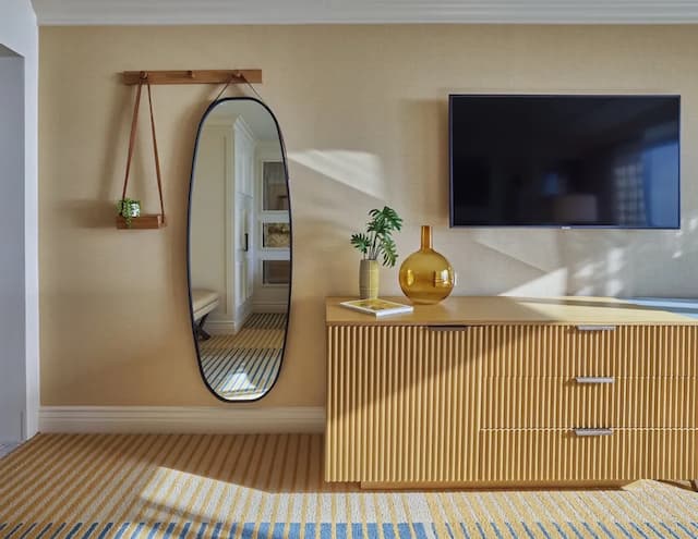 聖莫尼卡總督酒店-Mobility/Hearing Accessible Ocean View Two Queens, Tub-2