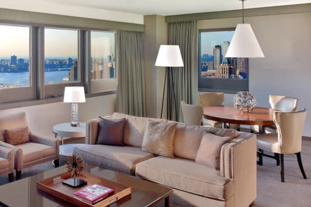 더 웨스틴 뉴욕 앳 타임스 스퀘어-스위트, 침실 1개, 강 전망-4