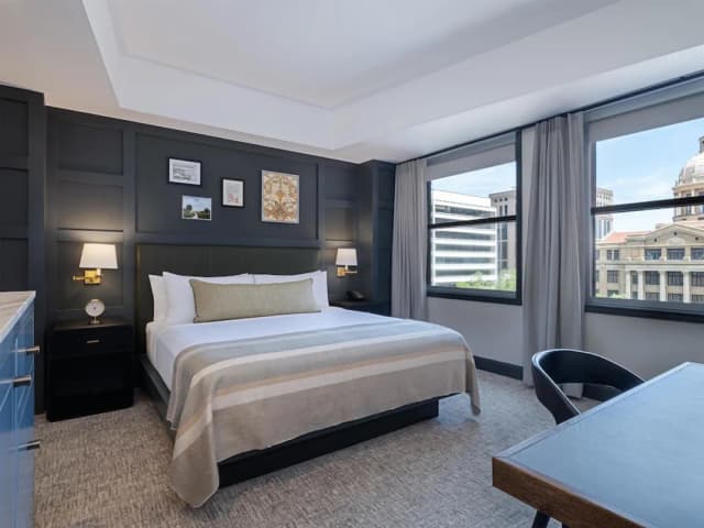 더 샘 휴스턴, 큐리오 컬렉션 바이 힐튼-룸, 킹사이즈침대 1개, 금연-2