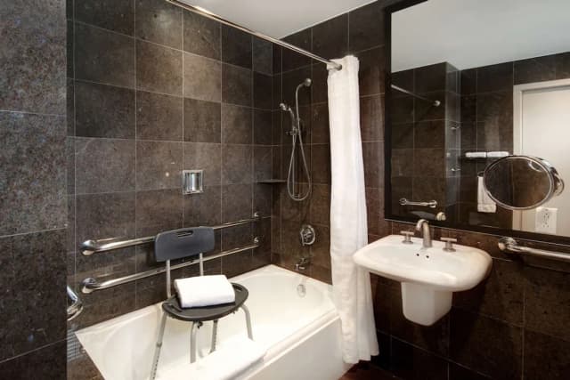 더 샘 휴스턴, 큐리오 컬렉션 바이 힐튼-룸, 킹사이즈침대 1개, 장애인 지원, 욕조-4