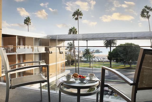 海岸酒店-尊貴客房, 2 張加大雙人床, 海景-3