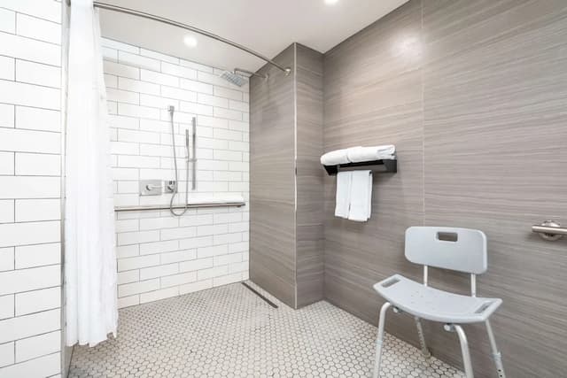 インフィニティホテルサンフランシスコ、ヒルトンのタペストリーコレクション-ルーム クイーンベッド 1 台 バリアフリー (Mobility, Roll-in Shower)-8