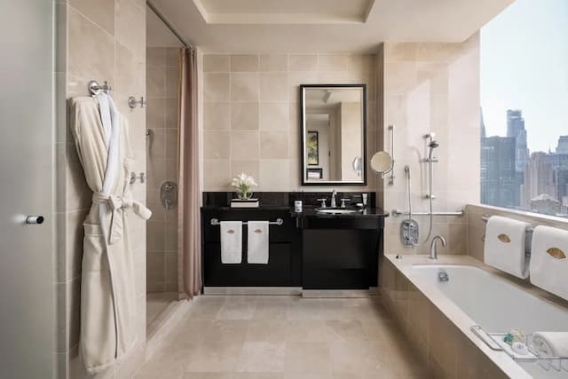 만다린 오리엔탈, 뉴욕-Hudson River View, 룸, 킹사이즈침대 1개-5