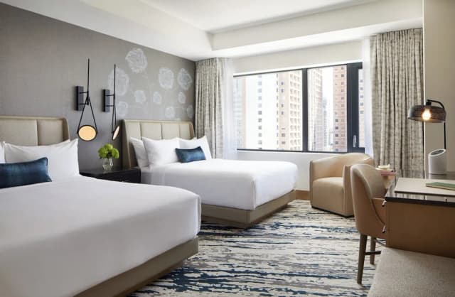 인터컨티넨탈 시애틀 벨뷰 바이 IHG-프리미엄룸, 퀸사이즈침대 2개-6