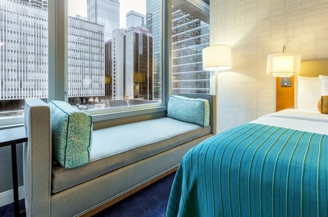 Kinzie 飯店-豪華客房, 1 張特大雙人床, 非吸煙房, 城市景觀-9