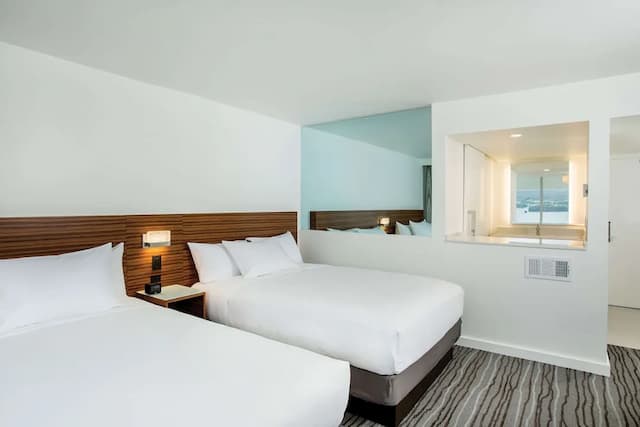 グランド ナニロア ホテル ヒロ - ダブルツリー バイ ヒルトン-ルーム クイーンベッド 2 台 禁煙 オーシャンビュー-6