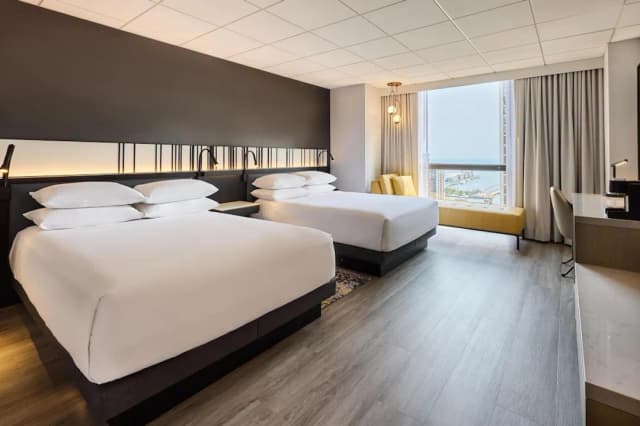 하얏트 리젠시 시카고-룸, 퀸사이즈침대 2개, 호수 전망-6