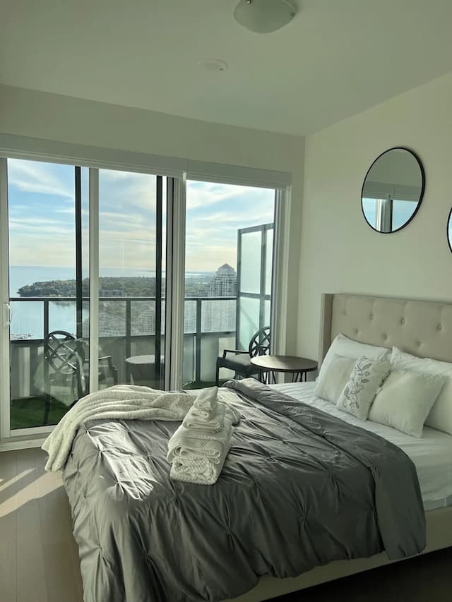 アダステイスイーツトロント-エリート コンドミニアム クイーンベッド 1 台 シティビュー-4