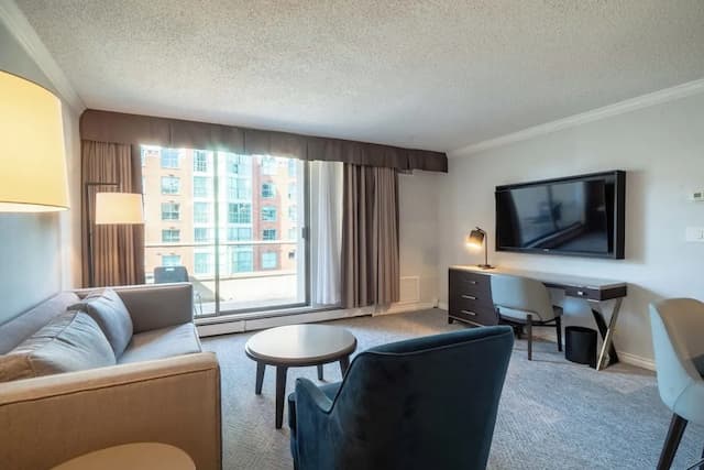 라그란데 레지던스 밴쿠버 앳 더 서튼 플레이스 호텔-프리미엄 스위트, 침실 1개-3