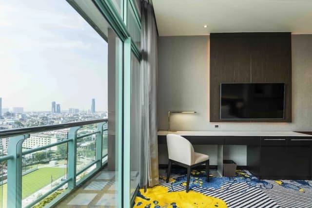 Chatrium Hotel Riverside Bangkok-Grand Deluxe Club King City View-6