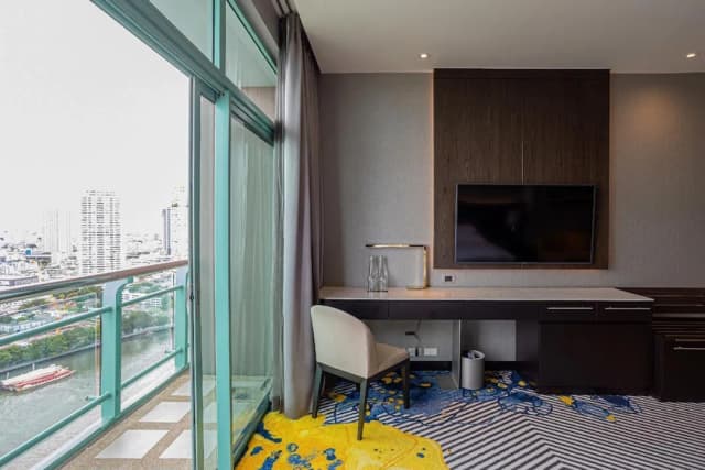 Chatrium Hotel Riverside Bangkok-Grand Deluxe Club King River View-6