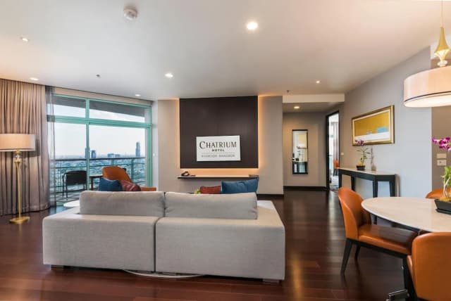 Chatrium Hotel Riverside Bangkok-Two Bedroom Suite City View-1