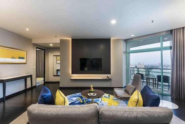 Chatrium Hotel Riverside Bangkok-Two Bedroom Suite River View-2