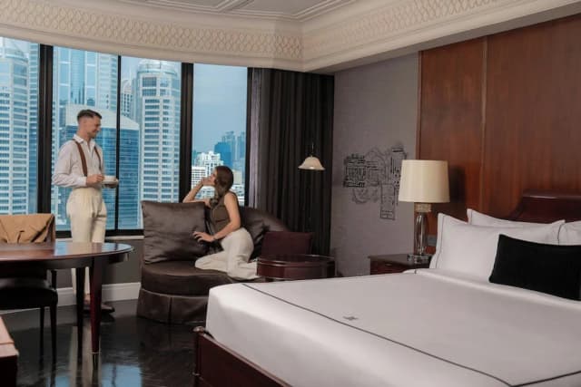 Hotel Muse Bangkok, Autograph Collection (Marriott International)-华丽客房, 1 张特大床, 城市景观-13