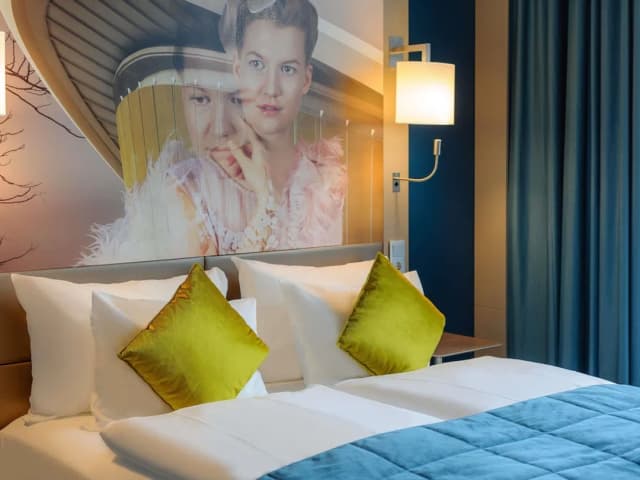 柏林維滕貝格廣場美居飯店-高級客房, 1 張加大雙人床, 陽台-5