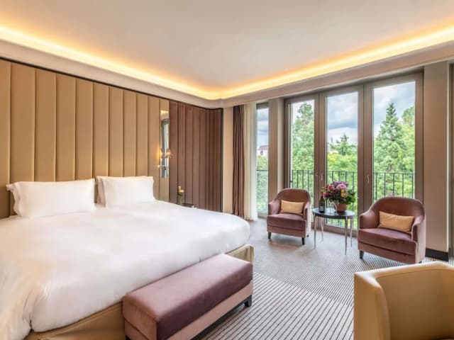 法蘭克福歌劇院索菲特飯店-奢華客房, 1 張特大雙人床-4