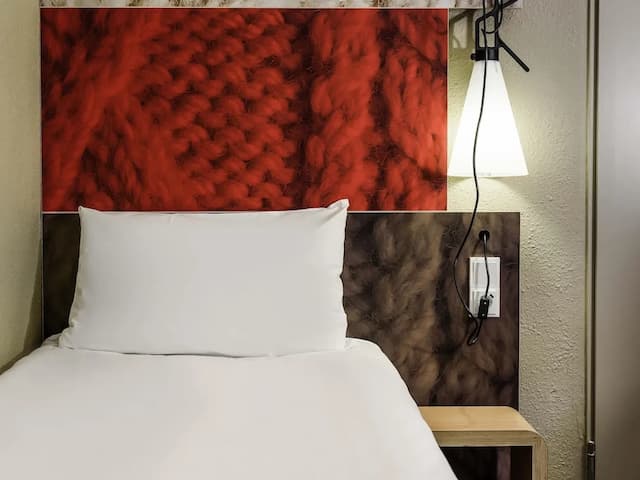 法蘭克福中心宜必思飯店-經濟客房, 1 張單人床-4