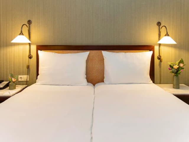 法蘭克福機場蘭根美居飯店-標準雙人房, 1 張標準雙人床-6