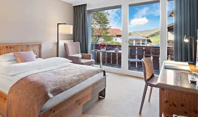 Allgäu Sonne-Classic Single Room, Balcony-4