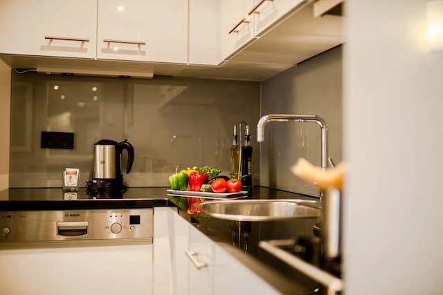 アディナ アパートメント ホテル ベルリン ミッテ-アパートメント 1 ベッドルーム キッチン-10