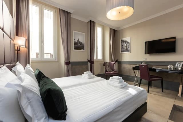 ホテル カステリーノ ローマ-スーペリア ダブルまたはツインルーム-1