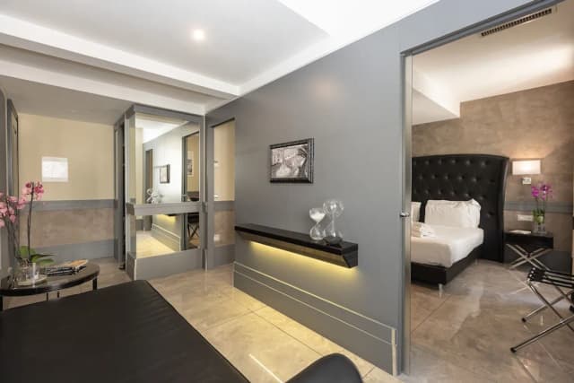 Hotel Castellino Roma-小型开间套房-11