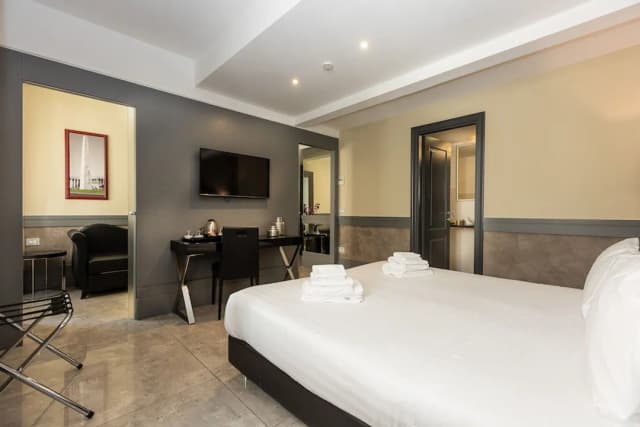 Hotel Castellino Roma-小型开间套房-6