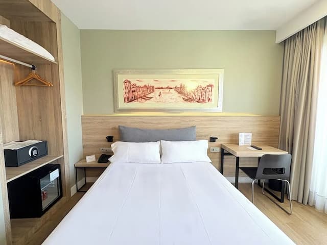 요로호텔 바르셀로나 그란 비아 피라-룸, 테라스 (Petite)-2