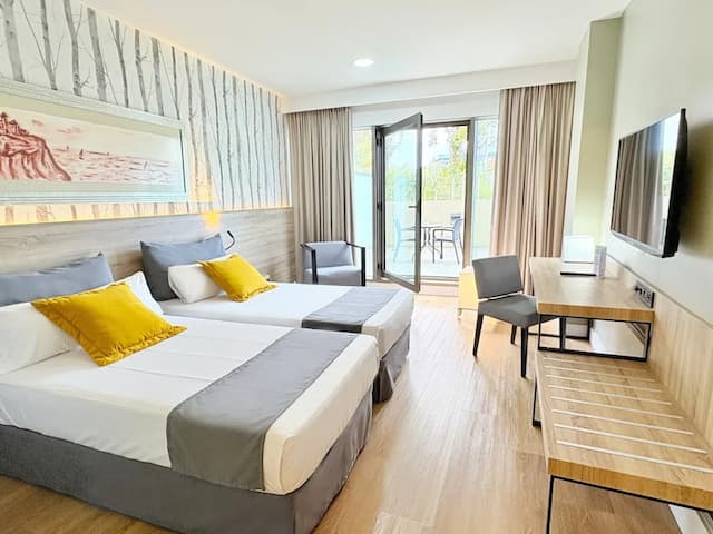 요로호텔 바르셀로나 그란 비아 피라-슈피리어룸, 테라스-1