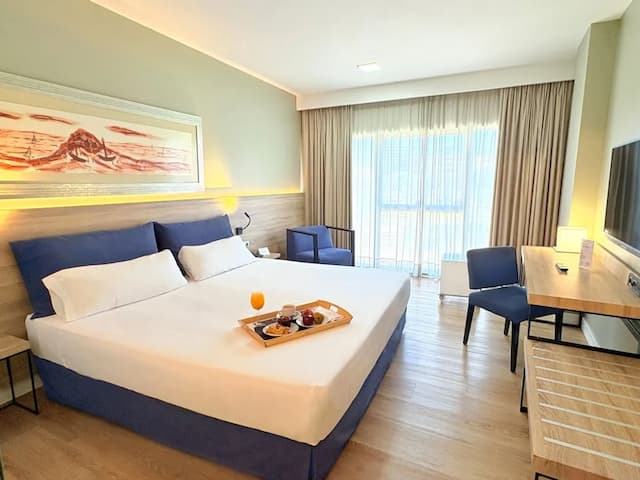 요로호텔 바르셀로나 그란 비아 피라-스탠다드 더블룸 또는 트윈룸-1