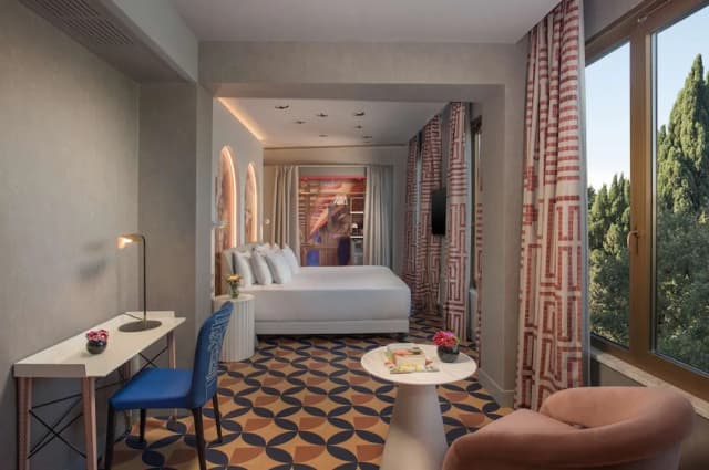 維托利奧威尼托喬利飯店 (羅馬)-尊榮客房 (nhow Premium Panorama)-1