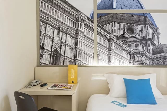 B&B ホテル フィレンツェ ノーボ パラッツォ ディ ジョスティージア-スタンダード シングルルーム 禁煙-6