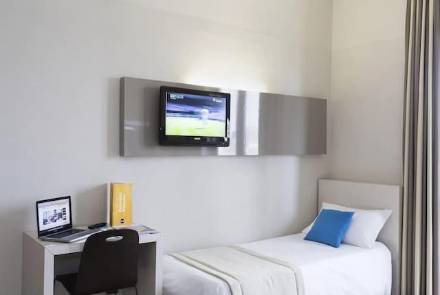 B&B ホテル フィレンツェ ノーボ パラッツォ ディ ジョスティージア-スタンダード 4 人部屋 禁煙-6